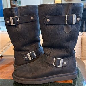 UGG Black Ankle Boots